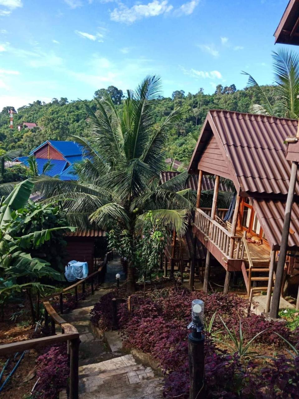 Happy Elephant Bungalows Kaoh Touch Esterno foto