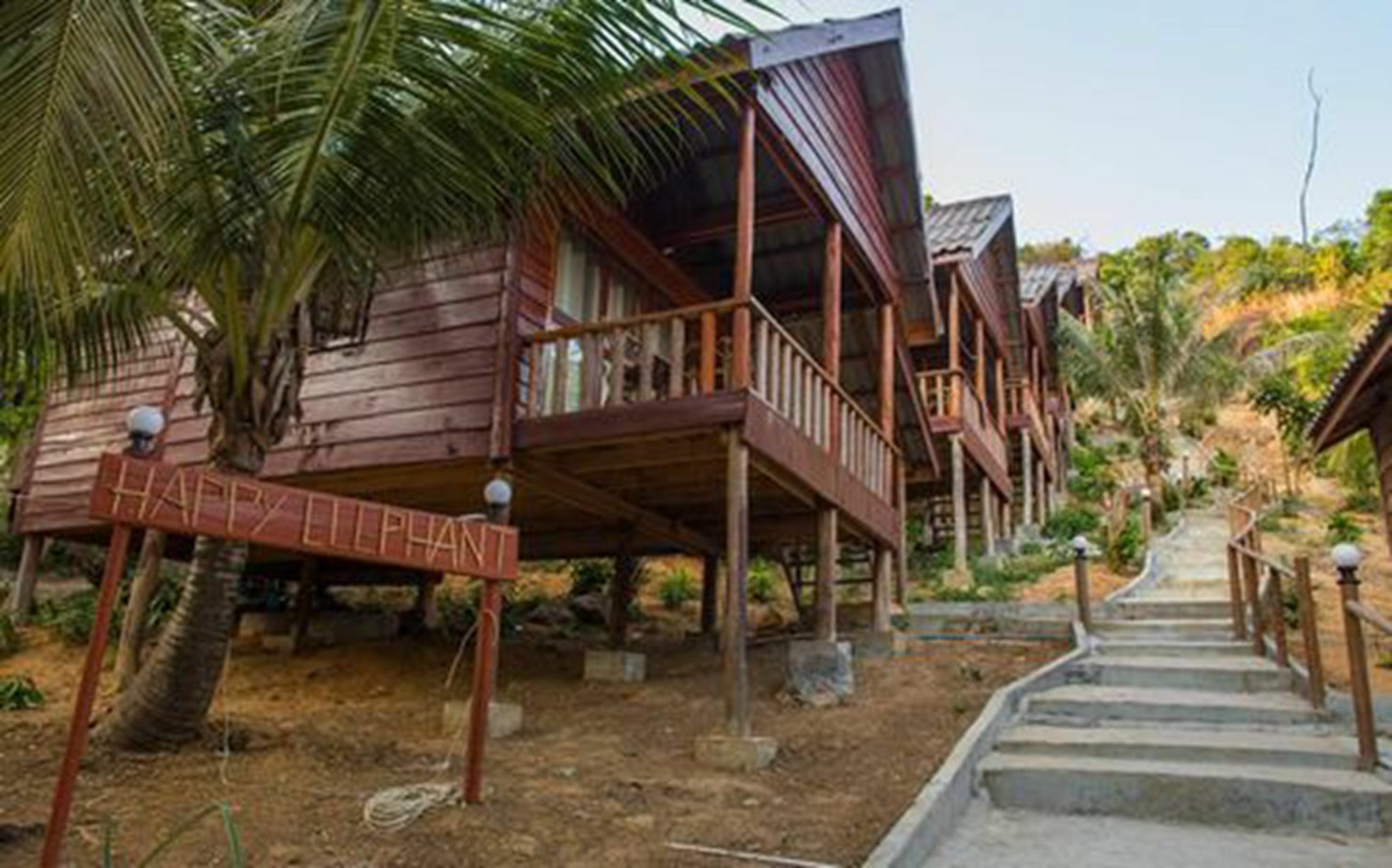 Happy Elephant Bungalows Kaoh Touch Esterno foto